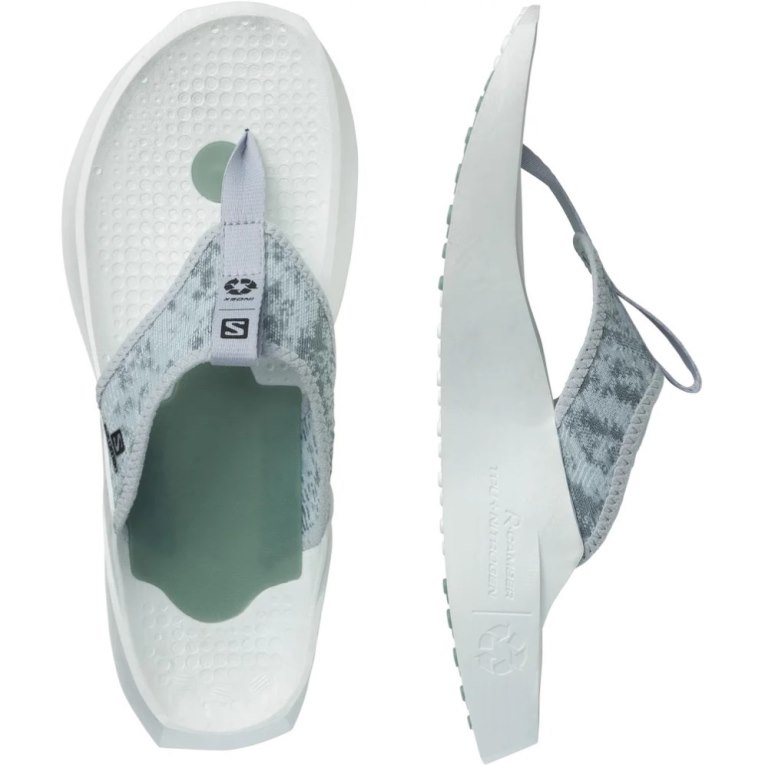 White Salomon Index Break Men's Flip Flops | IE SD9706